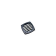 Sea-Dog 3373161 Flush Hose Vent, A: 2-13/16" , B:2-3/4", C:3-11/16", D:5/16", Hose/ Hole Size: Up to 3", Black