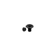 Sea-Dog 3570101 Gas Deck Fill Fiberglass Nylon w/Red Slotted Cap,A: 1-1/2"Hose, B:2-1/2", C: 3-3/8", #10 FH