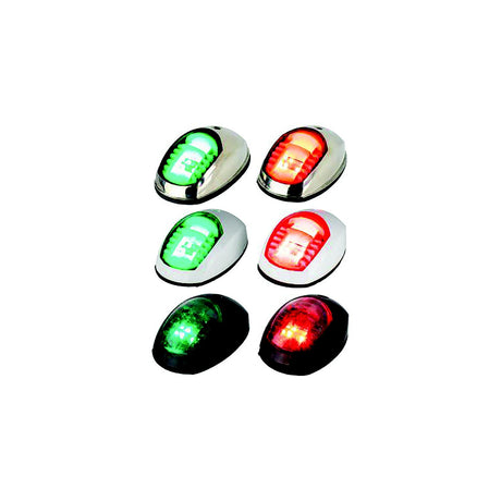 Sea-Dog 4000731 LED Side Mount Lights, A:3-7/8", B:2-1/4", C:1-7/8", 12V , Black,