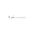 Sea-Dog 4001121 Removable All Around Light, A: 24-7/8" , B:16-1/2", C:5/8", D:2-7/8",12V, #8 FH