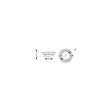 SeaDog 4001901 Stainless Steel Dome Light, 12V with On/Off Switch, 5-1/2" Dia.