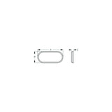 Seadog LED Surface Mount Courtesy Edge Light, White