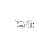 Seadog 4014131 LED Alcor Courtesy Light, Blue