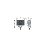 Seadog 4053353 LED Rectangular Flood Light, 9-36V