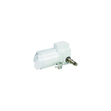 SeaDog Powder Coated Aluminum & Stainless Waterproof Heavy Duty 12V Wiper Motor | White Finish