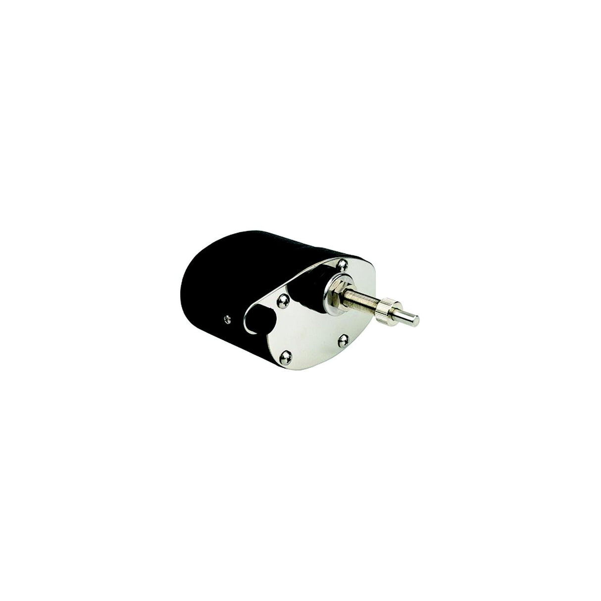 SeaDog Stamped Powder Coated Steel & Stainless Standard 12V Wiper Motor | 2-1/2" Shaft | Black Finish
