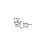 SeaDog Powder Coated Aluminum & Stainless Waterproof Standard 12V Wiper Motor | 2-1/2" Shaft | White Finish