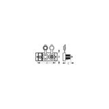 Seadog 426506-1 Double Usb & Power Socket Panel w/Breaker Switch