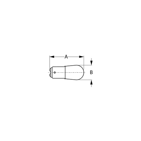 Light Bulb, #1034, 2/Card