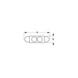 SeaDog 4421311 Nickel Plated Brass 1 LED White Lights 12.8V .5 Watt Sealed Festoon