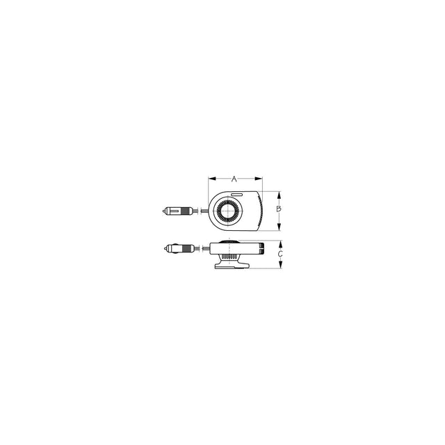 Sea-Dog 450150 Ceramic Heater, 12V