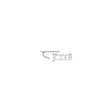 SS Boat Hook Holder, 1-1/4", Pair