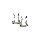 SS Boat Hook Clips, 1" - 1-1/4", pr.