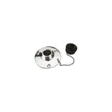SeaDog 512120 Washdown Water Outlet | #8 Fastener | Brass Chrome Plated | Includes Cap & Chain
