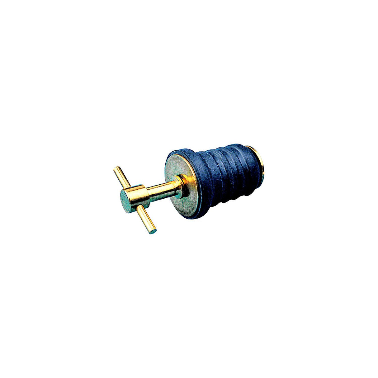 Seadog 5200821 Brass Tee Handle Drain Plug, 1-1/4"