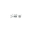 Thru-Hull Fitting 1 1/8" --