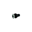Sea-Dog 520822 Thru Hull with Stainless Cap, A: 1-7/8", B: 7/8", C: 1-3/4”, D: 3-3/8”, E: 1-3/16”, F:1"  , Stainless