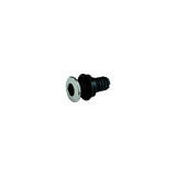 Sea-Dog 520825 Thru Hull with Stainless Cap, A:2-3/8", B: 1-1/8”, C: 1-7/8" ,D: 4", E: 1-9/16" ,F: 1-1/2", Stainless