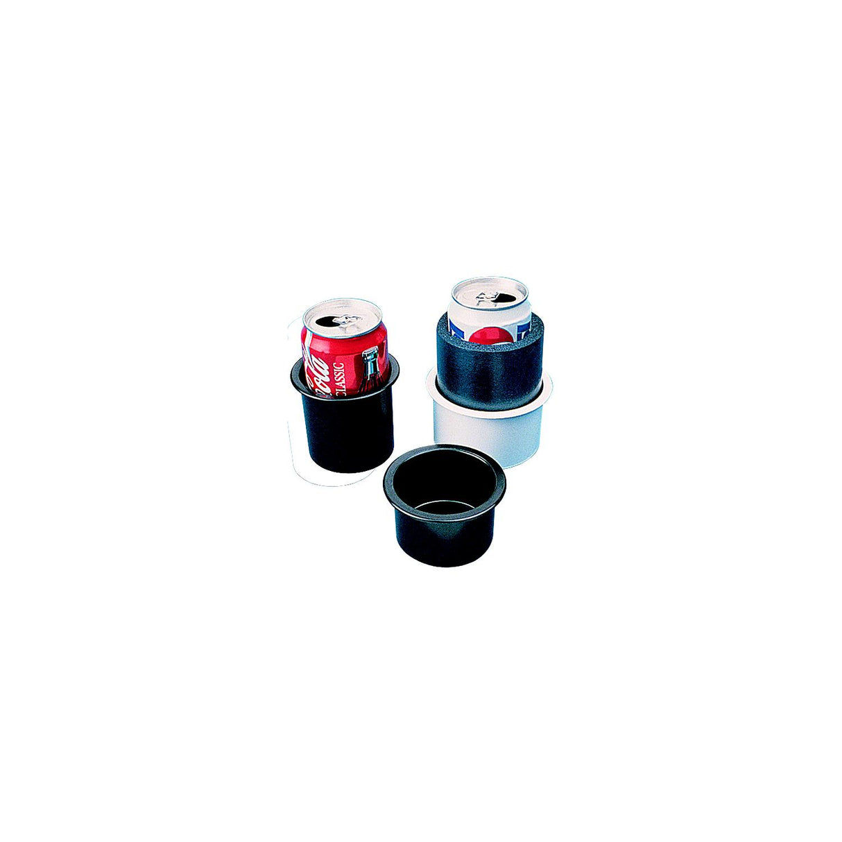 Flush Mt Drink Holder, White