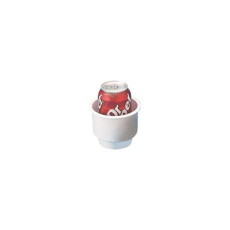 SeaDog 588061 Flush Mt Drink Holder Combo White