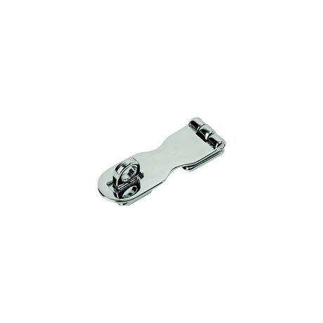 Sea-Dog 2221201 Safety Hasp, , A:3", B:2-5/16", C:1", D: 3/4", E: 3/8", #6 FH, Chrome