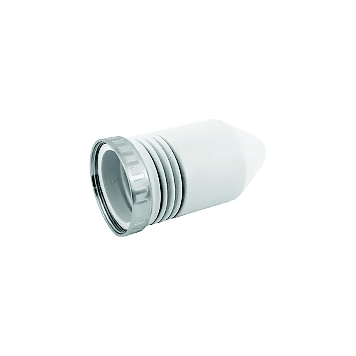 Hubbell HBL77CM15W White Seal-Tite Cover & Stainless Steel Sealing Ring for Connector Body