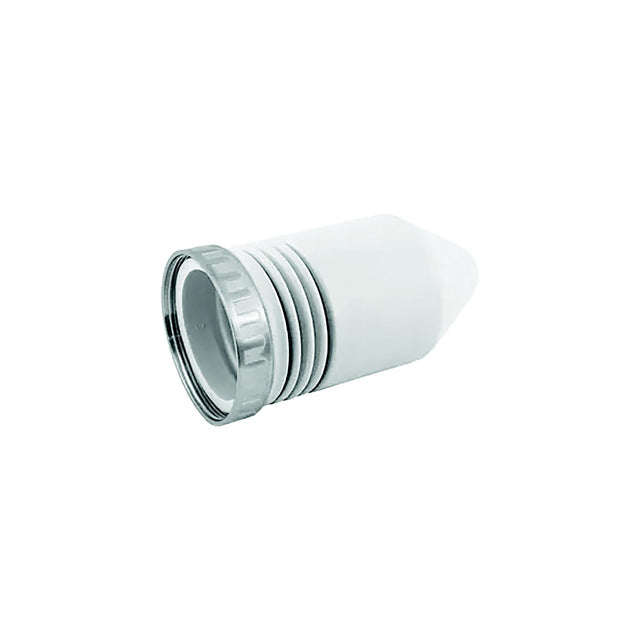 Hubbell HBL77CM15W White Seal-Tite Cover & Stainless Steel Sealing Ring for Connector Body