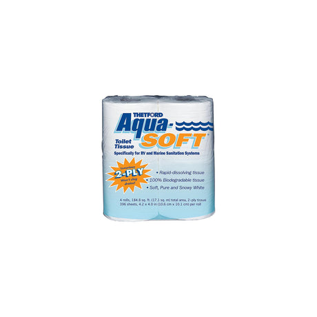 Thetford 03300 Aqua Soft 2-Ply Toilet Tissue-Toilet Paper