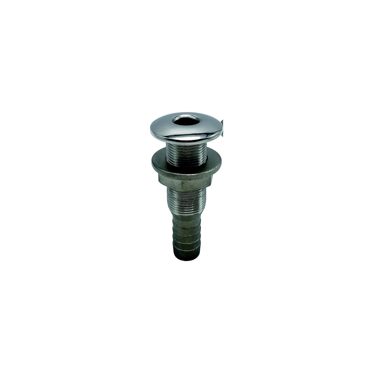 Thru Hull 2" SS w/Hose End