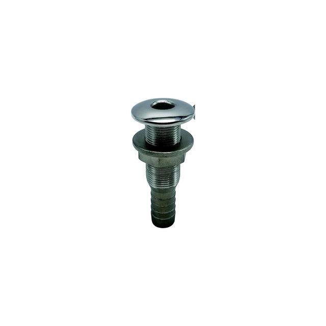 Thru Hull 2" SS w/Hose End