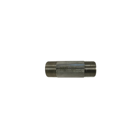 70080 316 Stainless Steel Nipple, 3/4" x Close