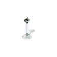 Scandvik 10055 Recessed Transom Shower White With 6' Nylon Hose, Horizontal Mount Only