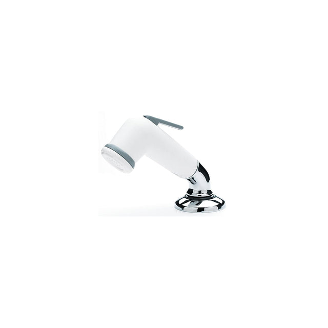 Scandvik 10191 White Standard Elbow Sprayer With 6' White Nylon Hose