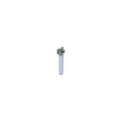 Scandvik 10283 Straight Brass and ABS Push-Buttom Sprayer Handle Only, White