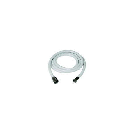 Scandvik 10290 6' White Nylon Hose For Straight Sprayer Handles