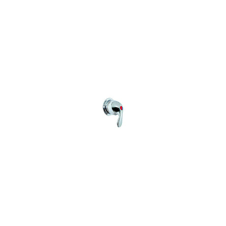 Scandvik 10500P Compact Shower Mixer, Chrome Plated Brass
