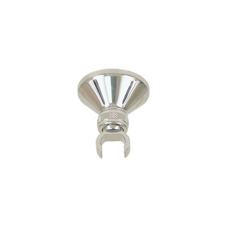 Scandvik 10650 Chrome Plated Brass Bulkhead Swivel Shower Handle Holder Fits All Showers With Elbow Shower Handles