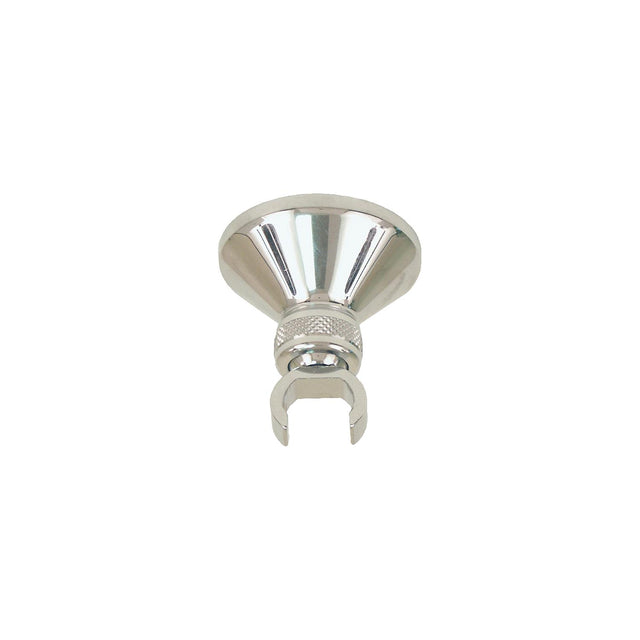 Scandvik 10650 Chrome Plated Brass Bulkhead Swivel Shower Handle Holder Fits All Showers With Elbow Shower Handles