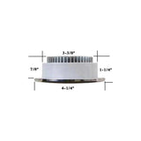 Scandvik 41369P LED 4" Flush Mount Ceiling Light, Warm White