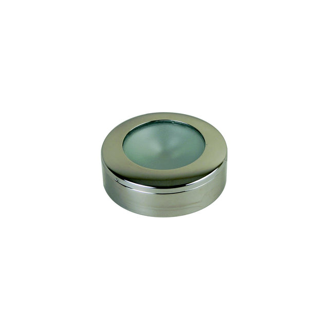 Scandvik 41378P LED 3" Surface Mount Ceiling Light, Warm White w/Blue Night Light