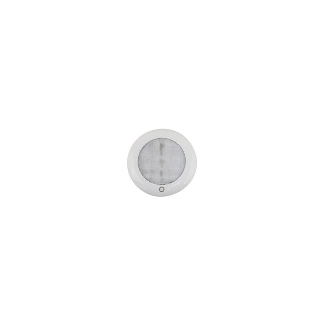 Scandvik 41462P LED Dual-Color Low Profile Dome Light, 5" White/Red