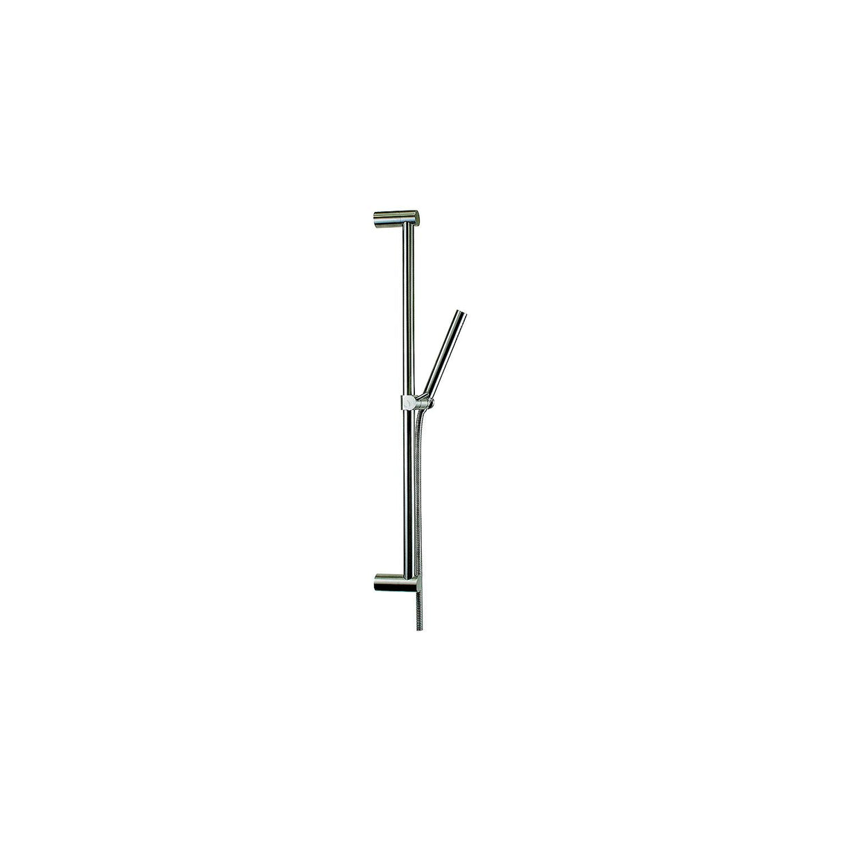 Scandvik 74180 Nordic Stainless Steel Shower Rail, 1/2" NPS-F
