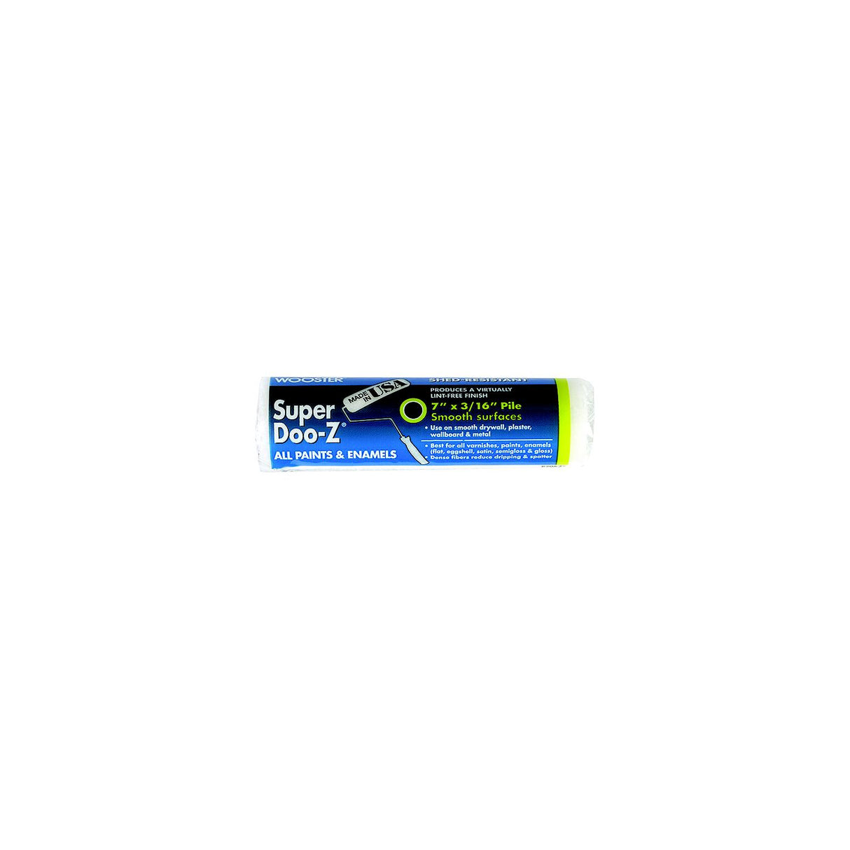 Wooster R2067 7" Doo-Z Roller Cover, Smooth