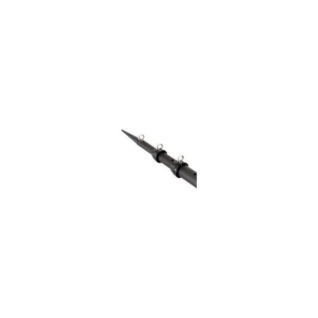 Tigress 88679 XD 3K Carbon Fiber Telescoping Center Outriggers, 18' x 1-1/2", Matt Black/Black, 1 pr.