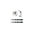 Tigress 8867900 XD Top Mount Carbon Fiber Outrigger System, 18' X 1-1/2, Black/Black