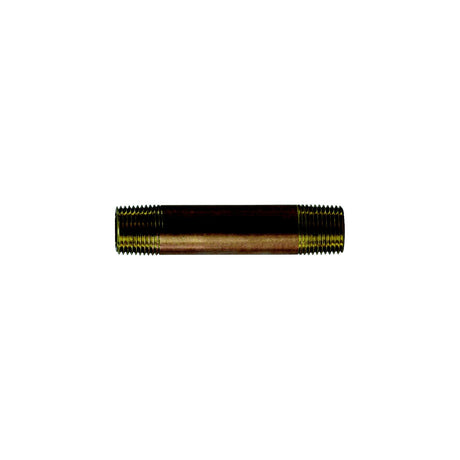 Brass Fitting 40049 3/8 X 5-1/2 Red Brass Pipe Nipple