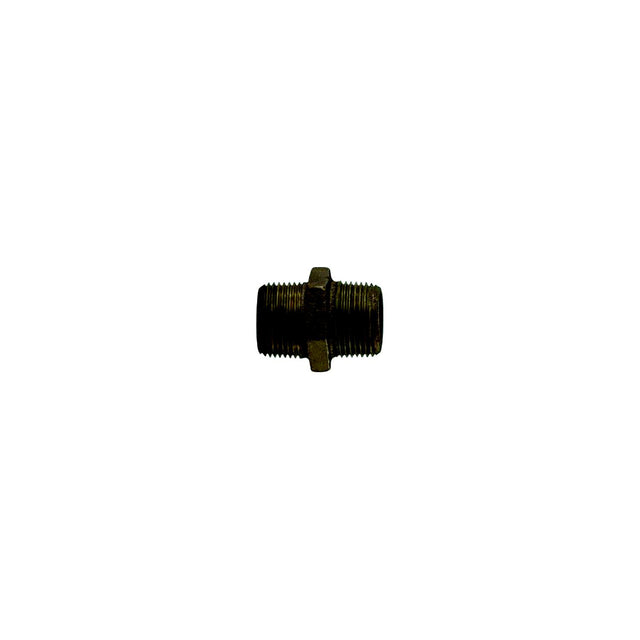 Brass Fittings 44724 Bronze Hex Nipple, 3/4"