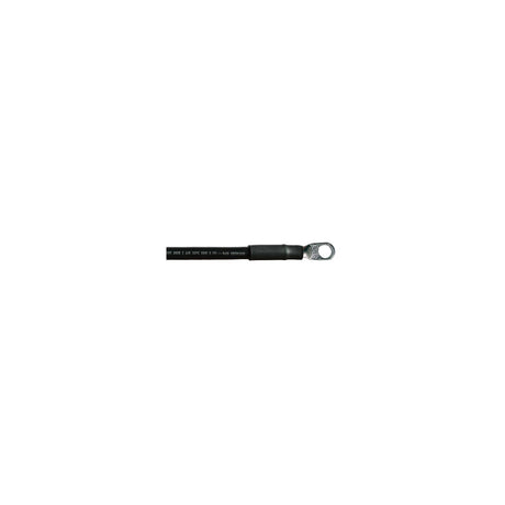 Cobra Wire A2004T0736IN Tinned Copper Battery Cable, 4 AWG, 36", Black