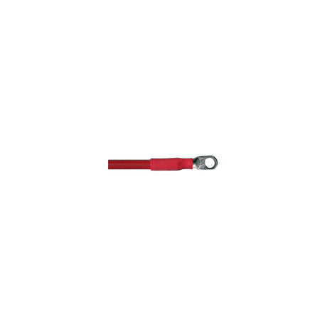 Cobra Wire A2002T0124IN Tinned Copper Battery Cable, 2 AWG, 24", Red