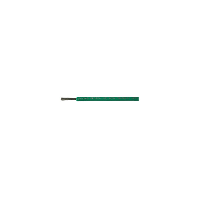 Cobra Wire A1014T03100FT Primary Tinned Copper Wire, 14 AWG, 100', Green